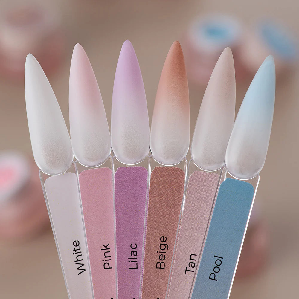 Kit · HEYLOVE · Nail Cushion Set «White»,  6 uds.