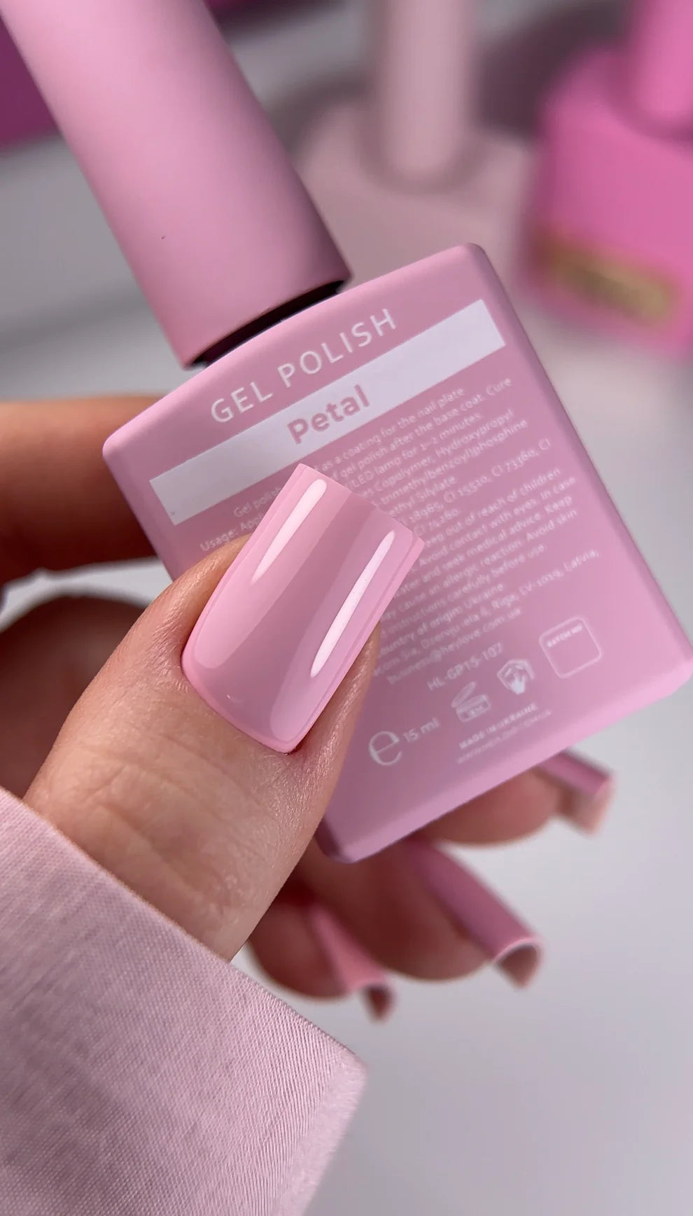 HEYLOVE Esmalte Semipermanente «Petal»