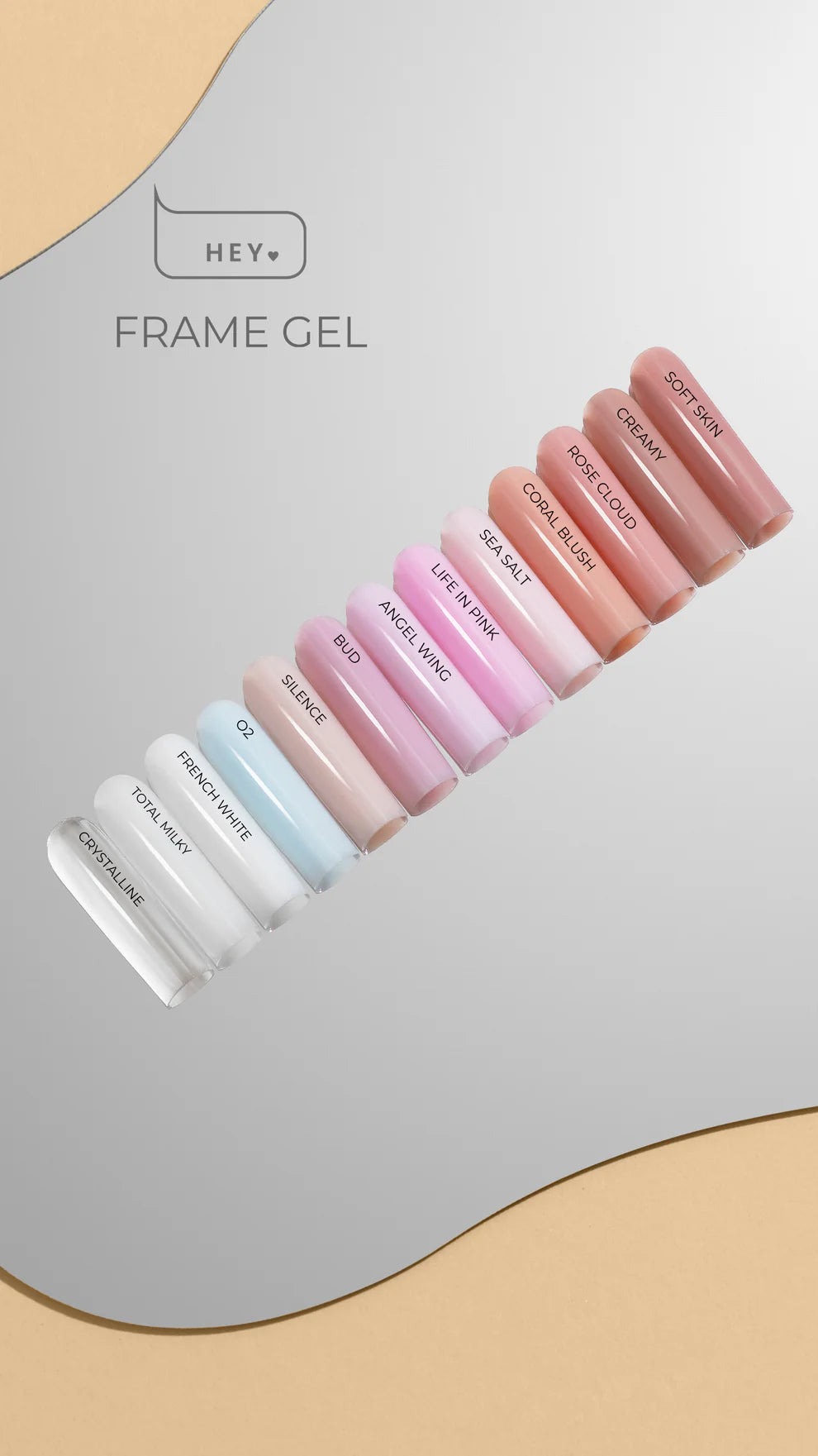 HEYLOVE Frame Gel Life in Pink, 30ML