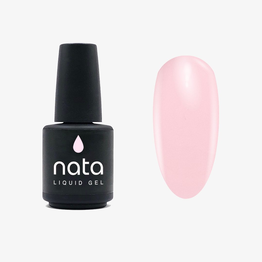 Gel de uñas NATA 15 ml – Líquido – milky rose