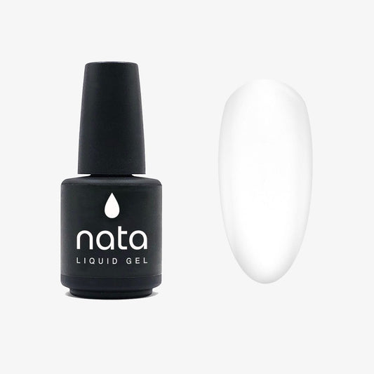 Gel de uñas NATA 15 ml – Líquido – milky white