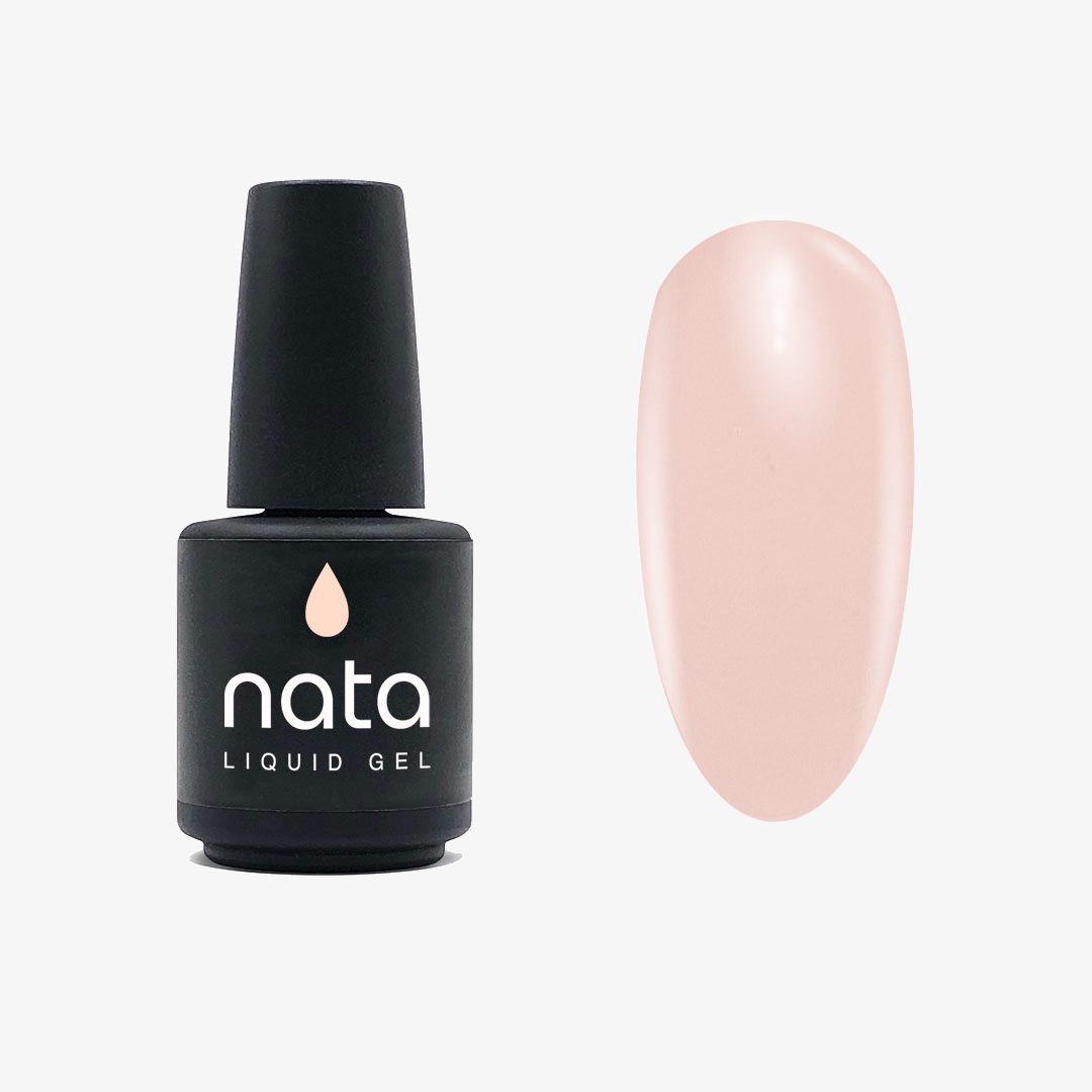 Gel de uñas NATA 15 ml – Líquido – nude peach