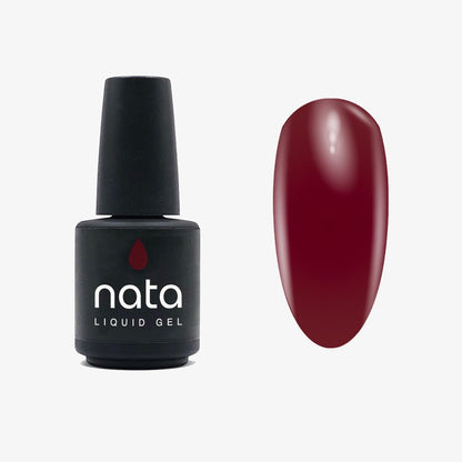 Gel de uñas NATA 15 ml – Líquido – ruby