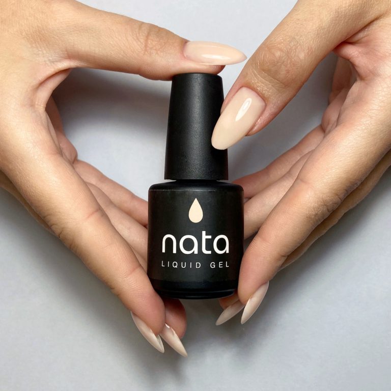 Gel de uñas NATA 15 ml – Líquido – nude peach