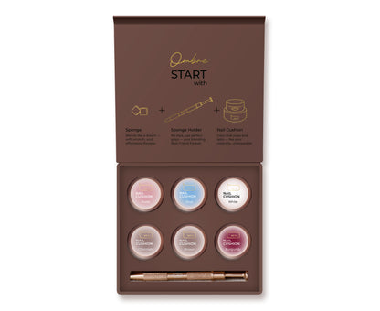 Kit · HEYLOVE · Nail Cushion Set «Brown», 6 uds.