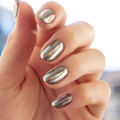 CHROME Effect uñas metalizadas