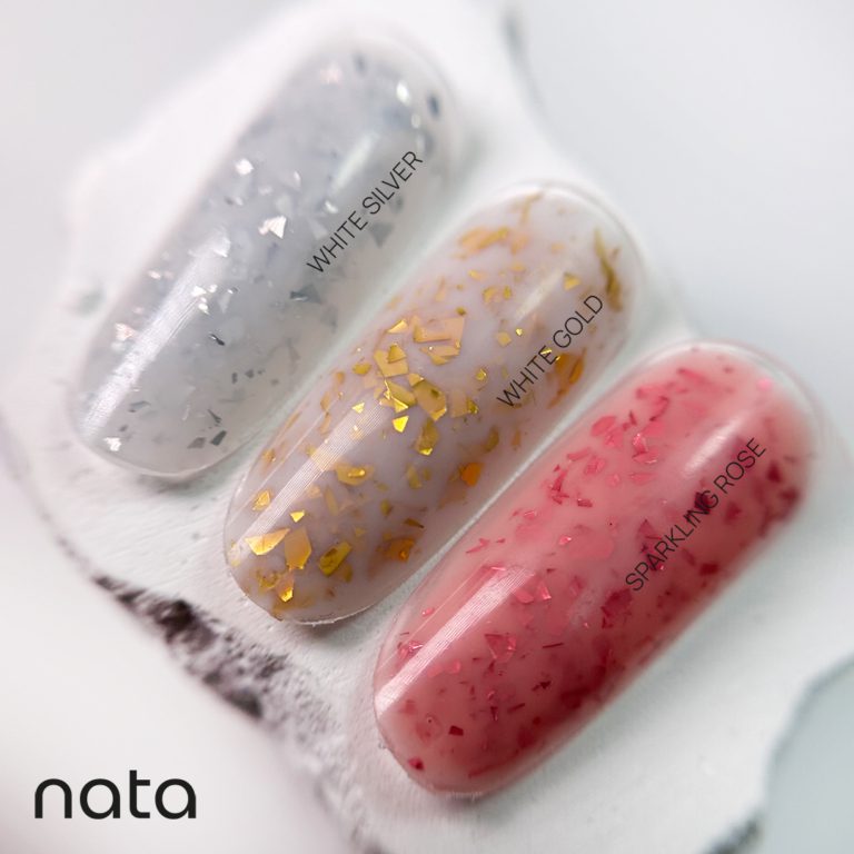 Potal Gel de uñas NATA 15 ml – Líquido – white gold