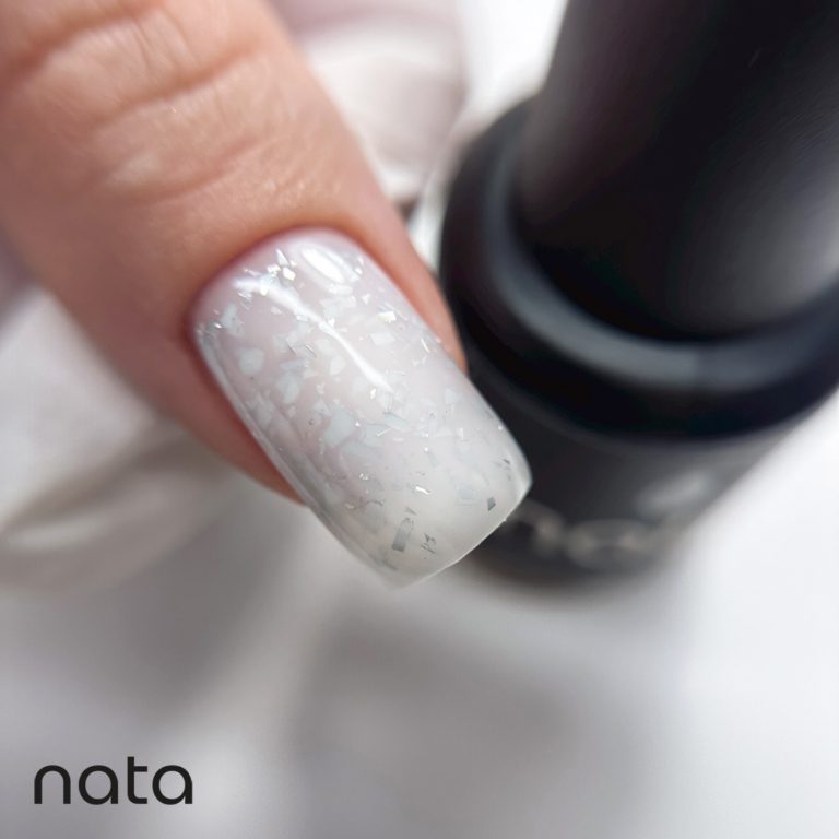 Potal Gel de uñas NATA 15 ml – Líquido – white silver