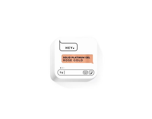 HEYLOVE Solid Platinum Gel. Rose Gold 5ml