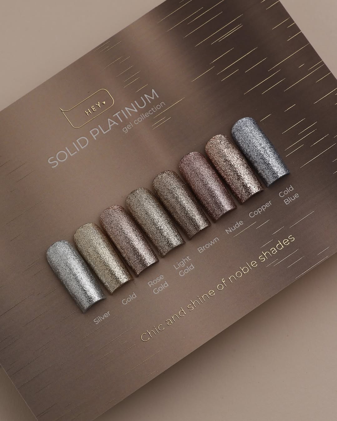 HEYLOVE Solid Platinum Gel. Light Gold 5ml