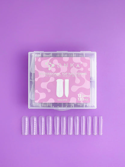 DNKa' Top Nail Forms Square, 120ud