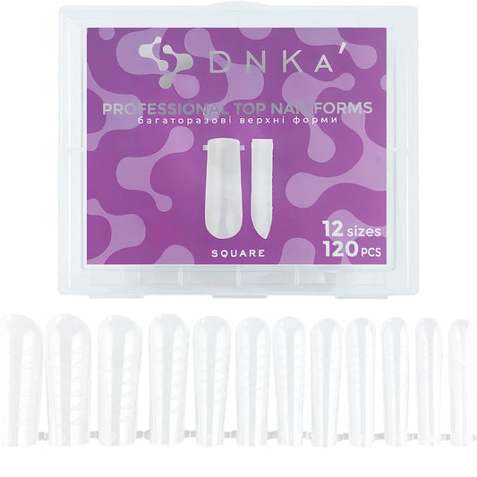 DNKa' Top Nail Forms Square, 120ud