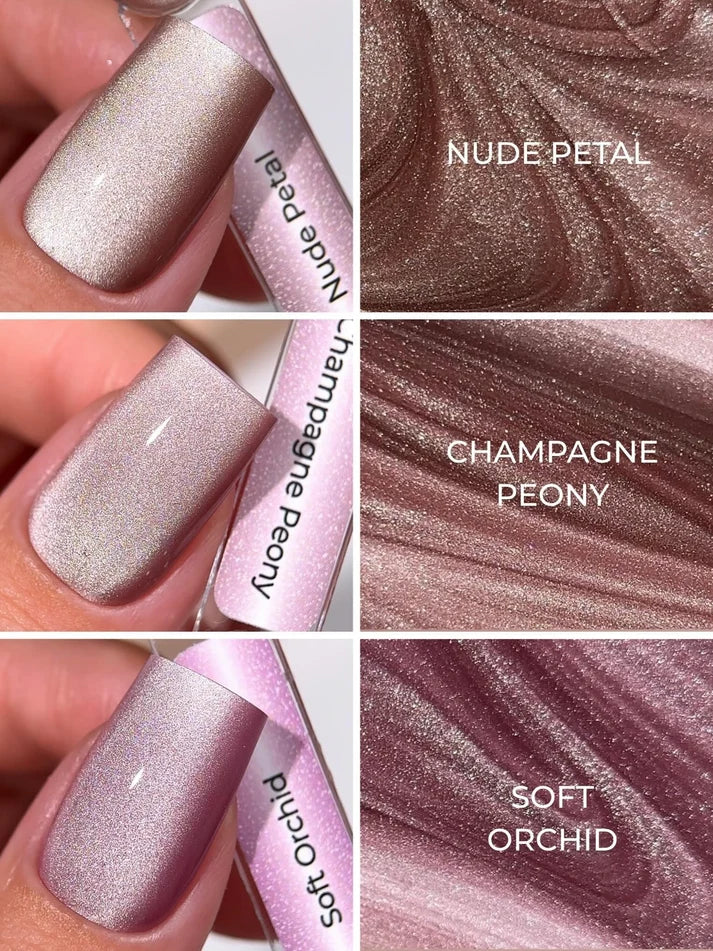 HEYLOVE Esmalte Semipermanente Cat's Eye «Soft Orchid»