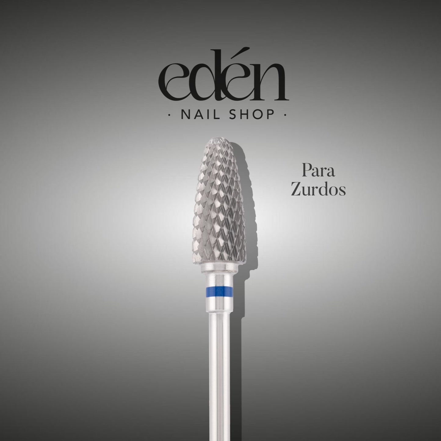 Broca de carburo EDEN "CORN" para zurdos, azul, L-15,0 mm, Ø6,0 mm