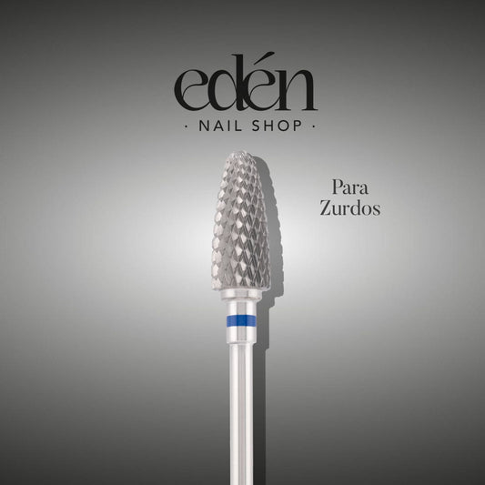 Broca de carburo EDEN "CORN" para zurdos, azul, L-15,0 mm, Ø6,0 mm