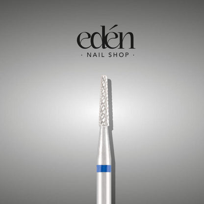 Fresa de carburo EDEN "ROUNDED CONE", azul, L-7,0 mm, Ø2,0 mm