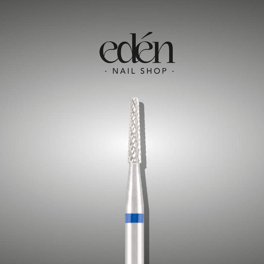 Fresa de carburo EDEN "ROUNDED CONE", azul, L-7,0 mm, Ø2,0 mm