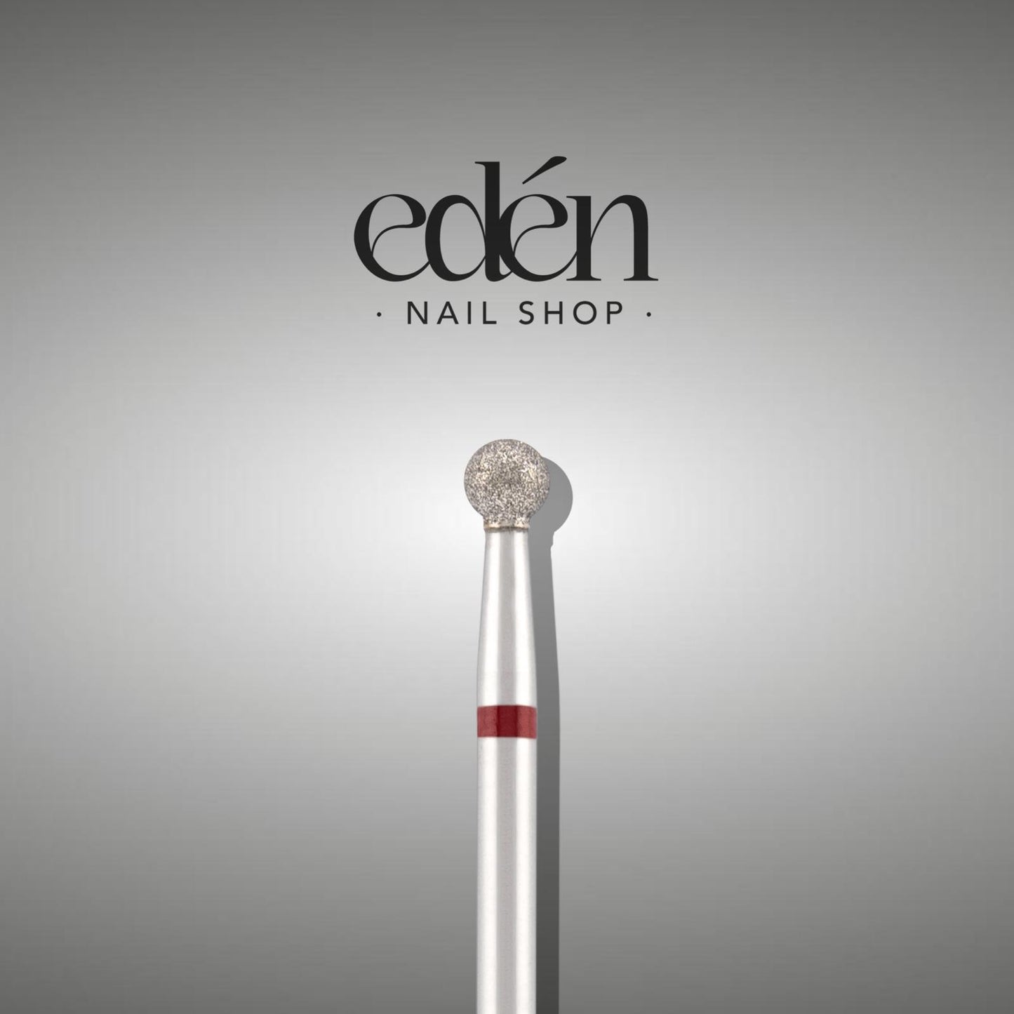 Fresa de diamante EDEN "BALA" rojo, Ø3,5 mm