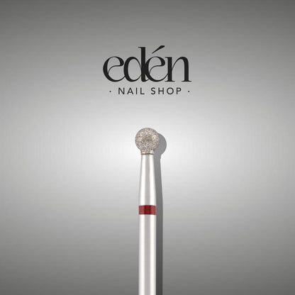 Broca de diamante EDEN "BALA" vermelha, Ø3,5 mm