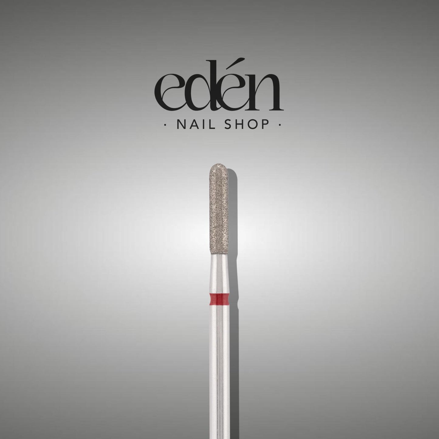 Fresa de diamante EDEN "CYLINDER " rojo, L-7,0 mm, Ø2,3 mm