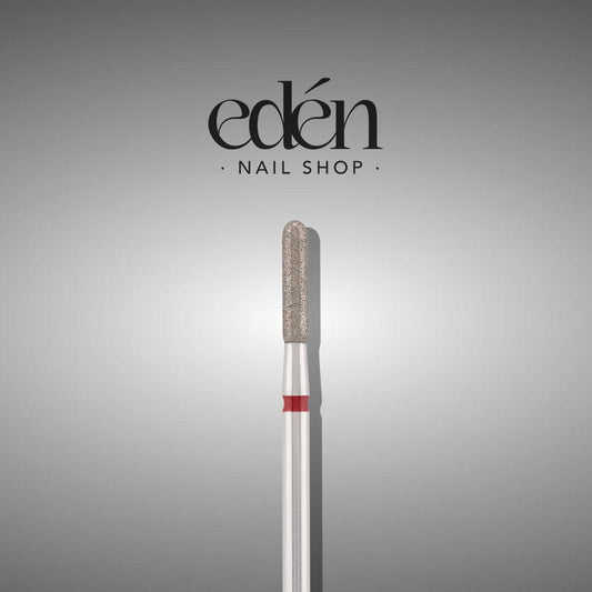 Fresa de diamante EDEN "CYLINDER " rojo, L-7,0 mm, Ø2,3 mm