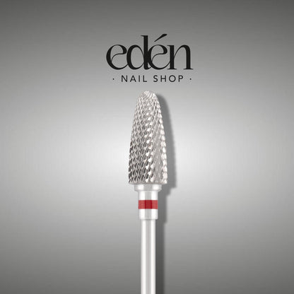 Fresa de carboneto EDEN "CORN", vermelha, C-14,5 mm, Ø6,0 mm