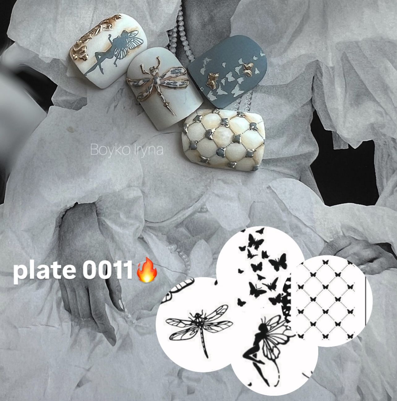 Placa Art Stamping by Vakula 0011