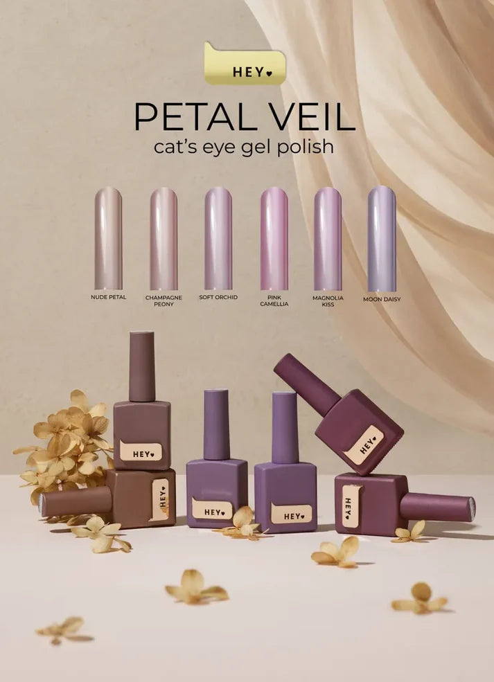 HEYLOVE Esmalte Semipermanente Cat's Eye «Soft Orchid»