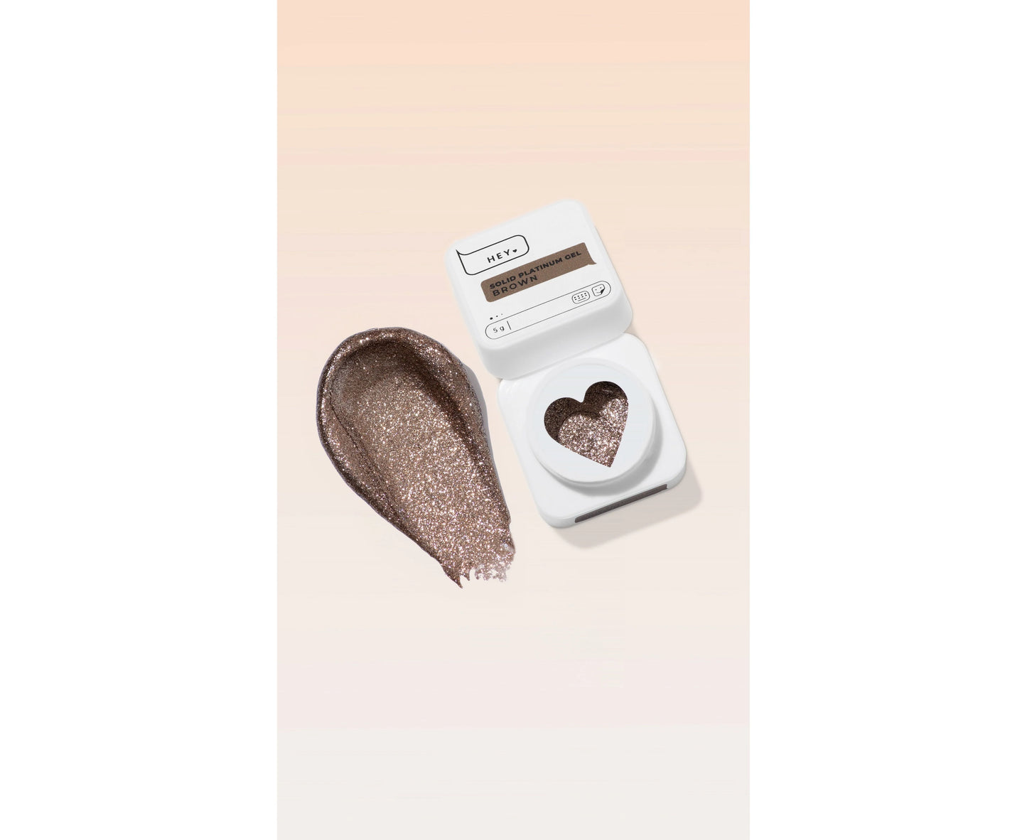 HEYLOVE Solid Platinum Gel. Brown 5ml