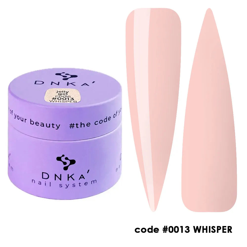 JELLY GEL "DNKa", 15 ml #0013 Whisper