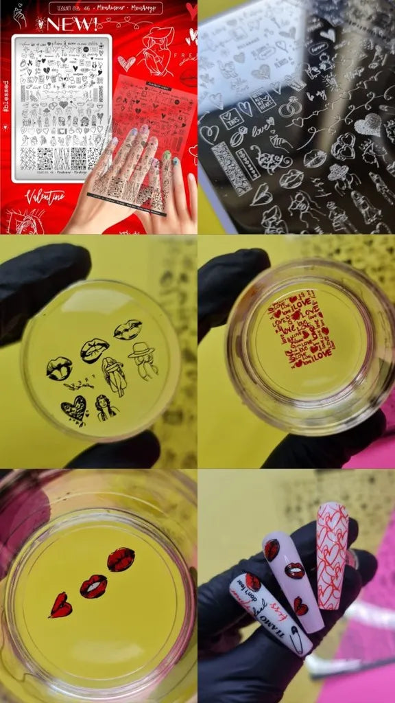 Placa para Estampar TakiDa con Demo hoja, 46