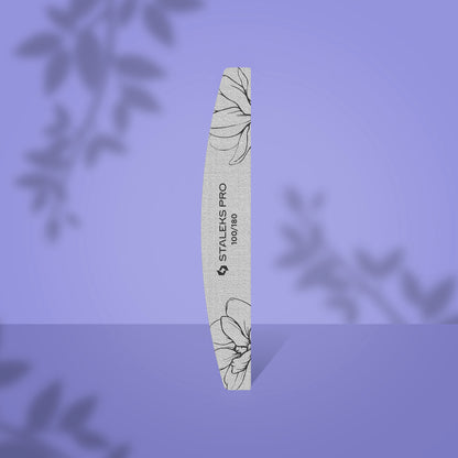 Lima de unhas Staleks, mineral Crescente EXPERT 40, grão 100/180