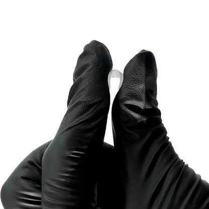 Gel tips nails PRESS ON Nata – forma ballerina ( COFFIN SHORT )