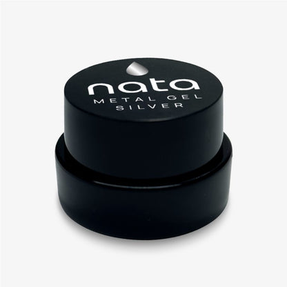 Paint Gel Metal Silver Nata