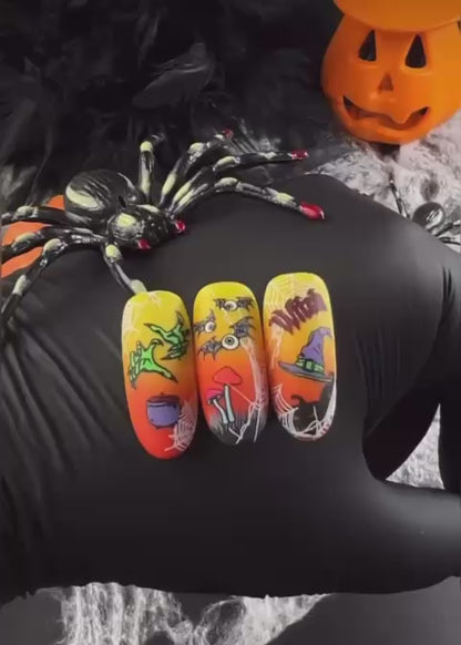 Placa Art Stamping by Vakula HALLOWEEN