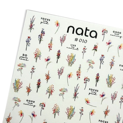 Slider Nata S010 – Pegatinas de agua para uñas