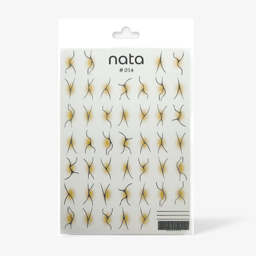 Slider Nata S014 – Pegatinas de agua para uñas