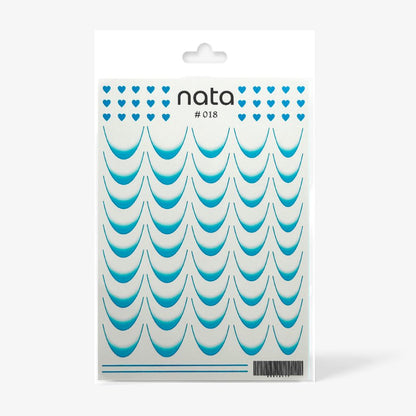 Slider Nata S018 – Pegatinas de agua para uñas