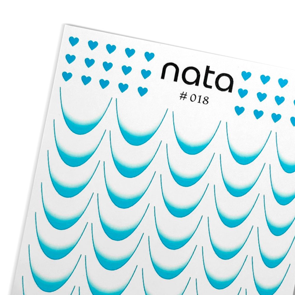 Slider Nata S018 – Pegatinas de agua para uñas