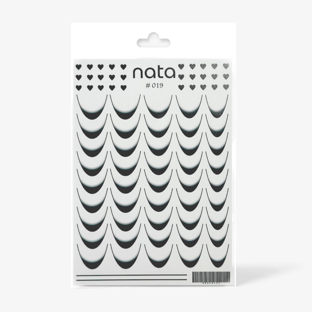 Slider Nata S019 – Pegatinas de agua para uñas