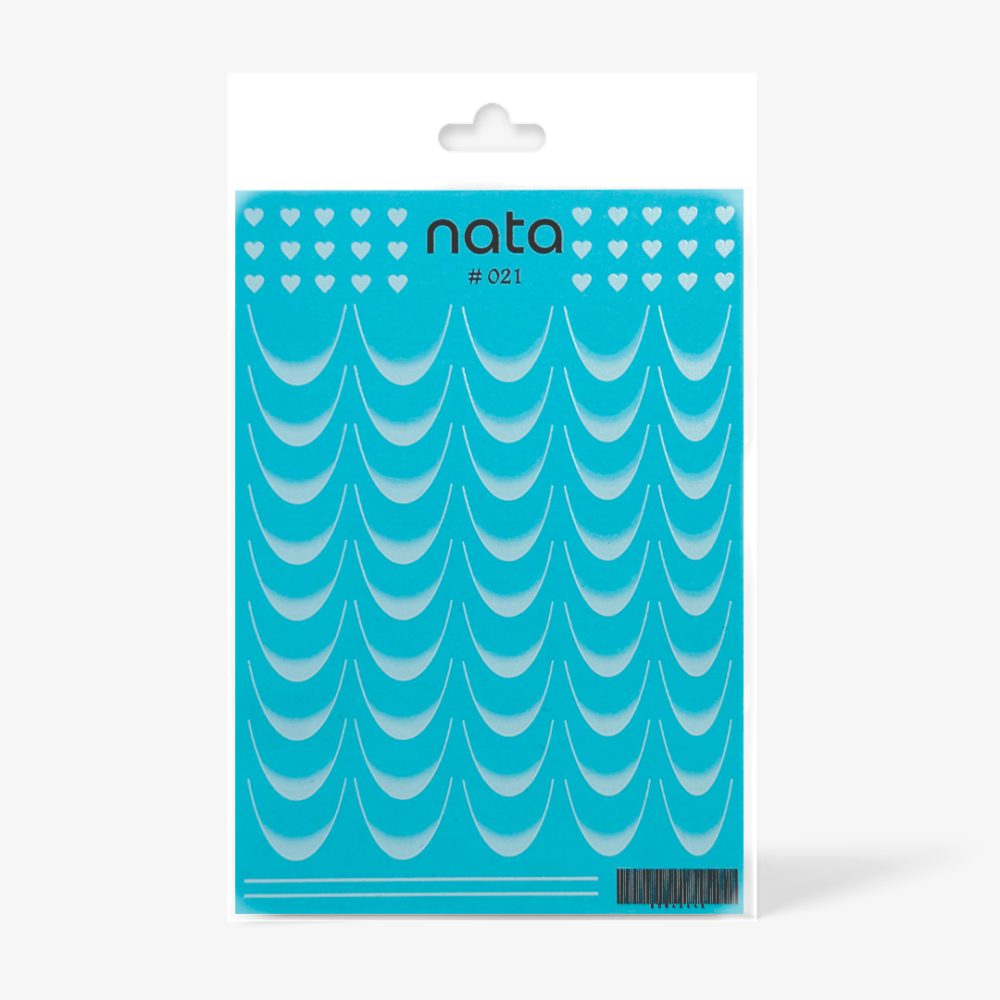 Slider Nata S021 – Pegatinas de agua para uñas