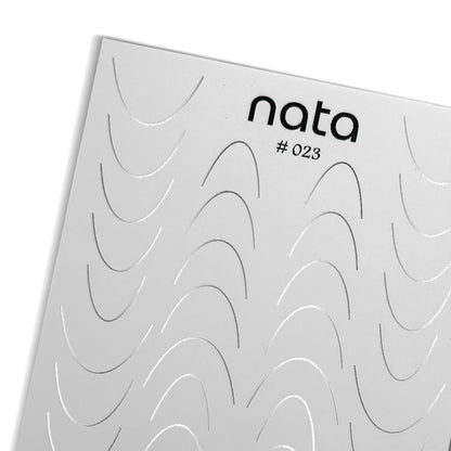 Slider Nata S023 – Pegatinas de agua para uñas