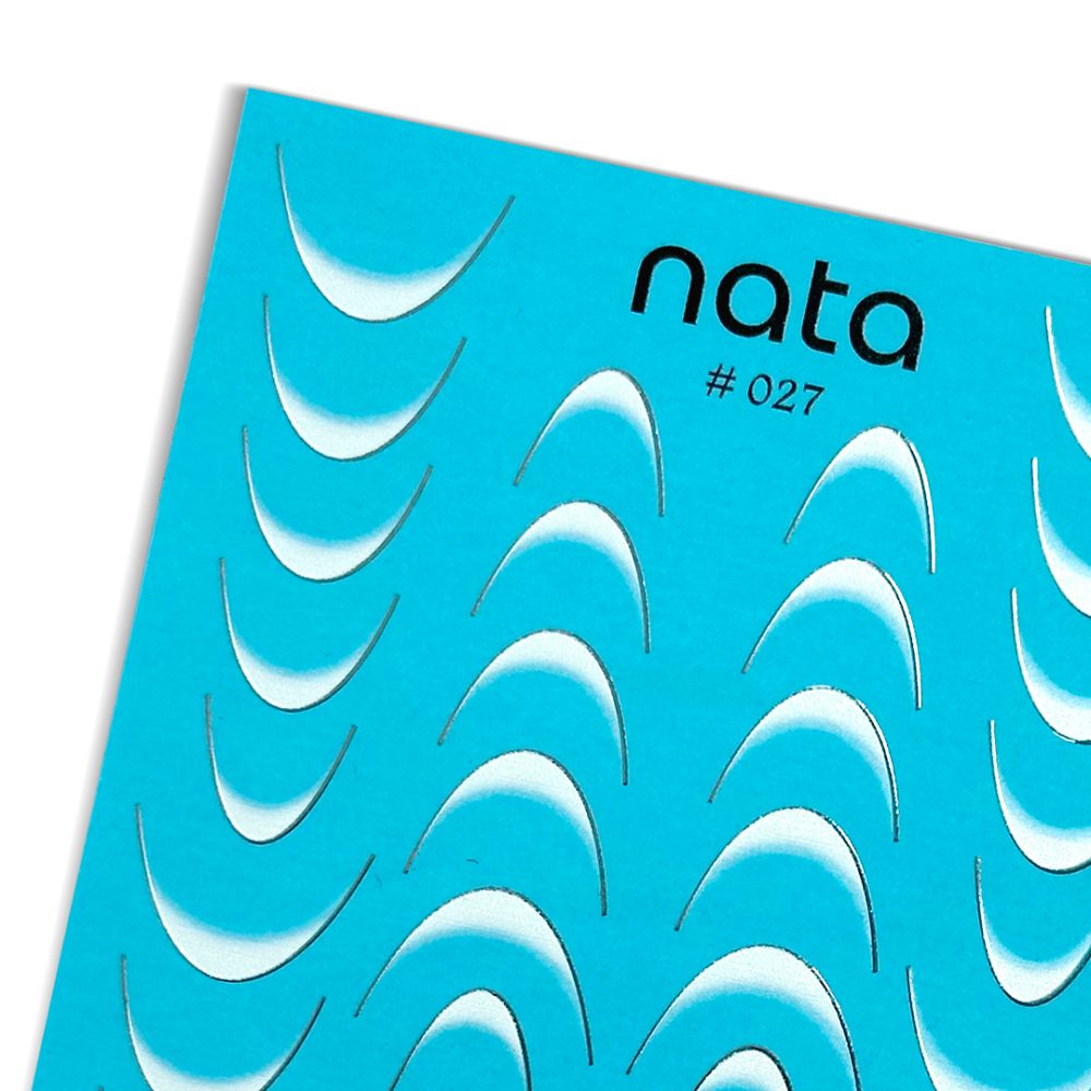 Slider Nata S027 – Pegatinas de agua para uñas
