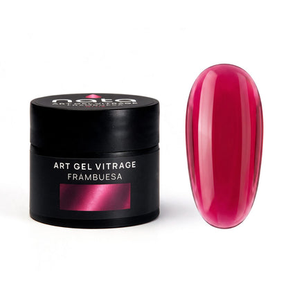 Art Gel NATA Vitrage Frambuesa – Efecto Vitral 10ml